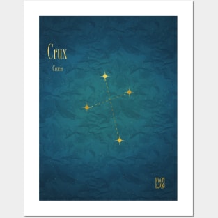 Night Sky Constellations - Crux Posters and Art